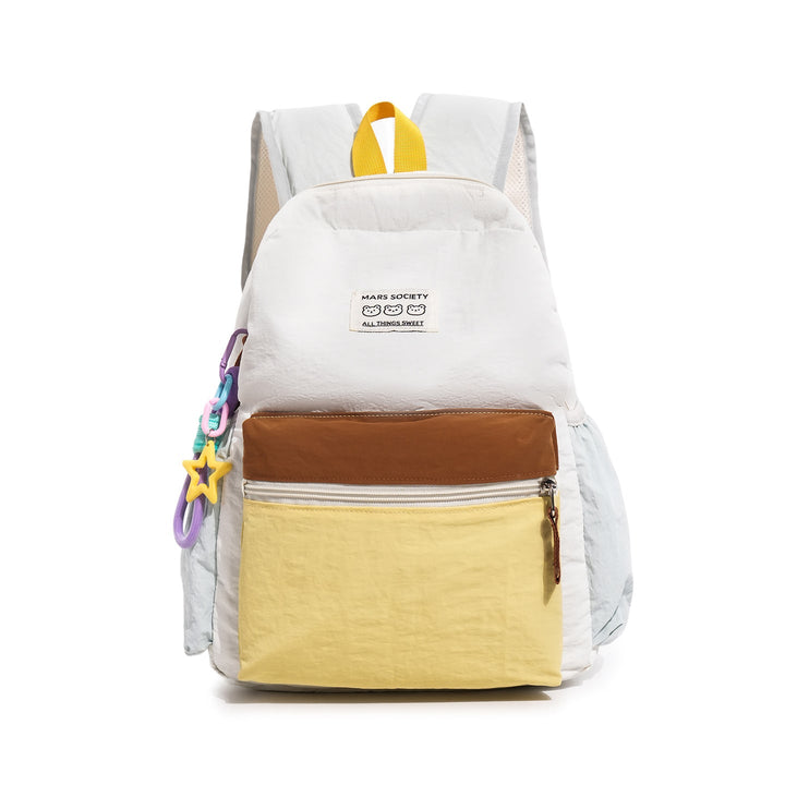 Multi-Compartment Casual School Backpack