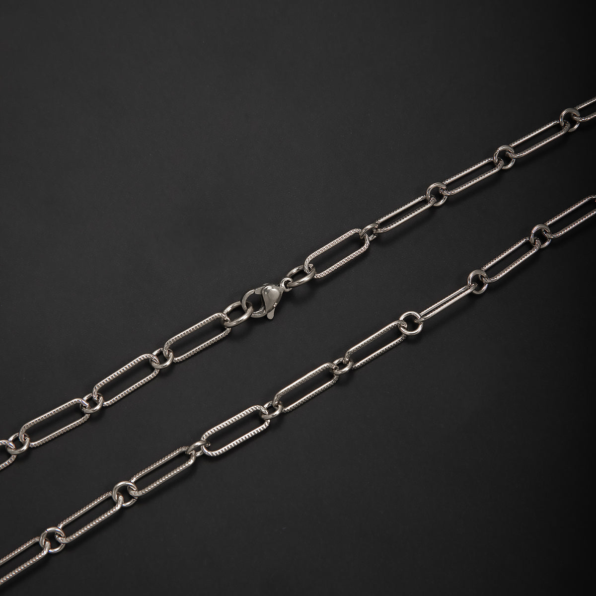 Elegant Open Link Chain Necklace Acalora