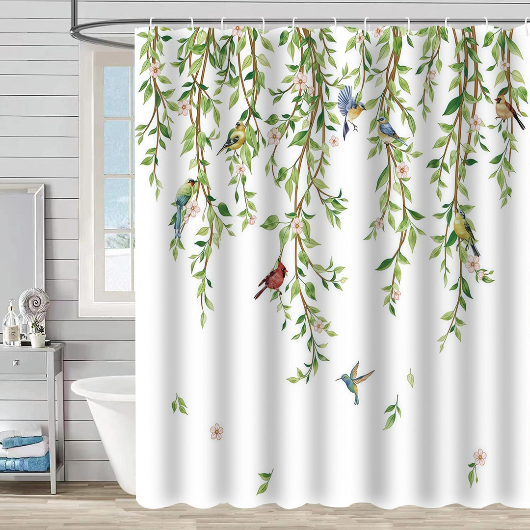 Nature-Inspired Shower Curtain Kalsten