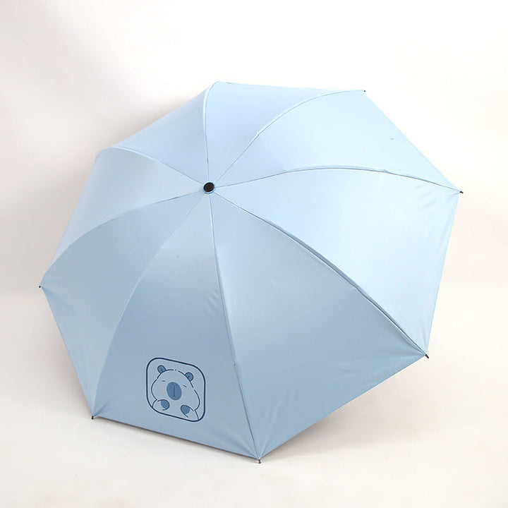Ladies child-friendly umbrella with playful design Kalsten