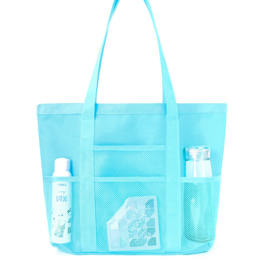 Multifunctional shopping bag with practical outer pockets Kalsten