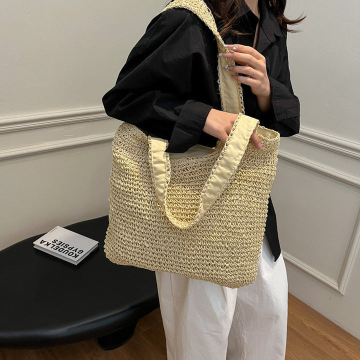 Handmade natural fiber bag Kalsten