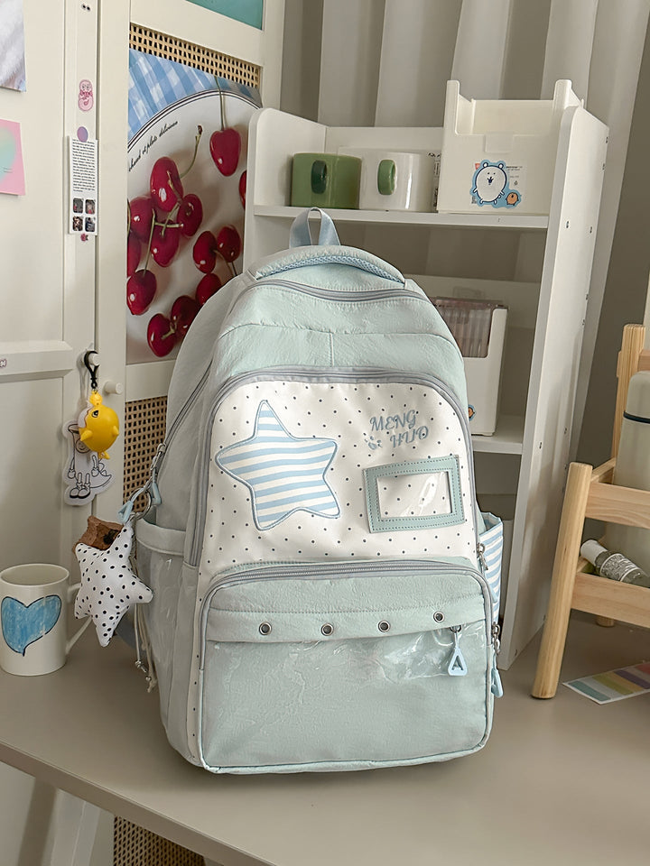 Children's Fun Star-Design School Backpack