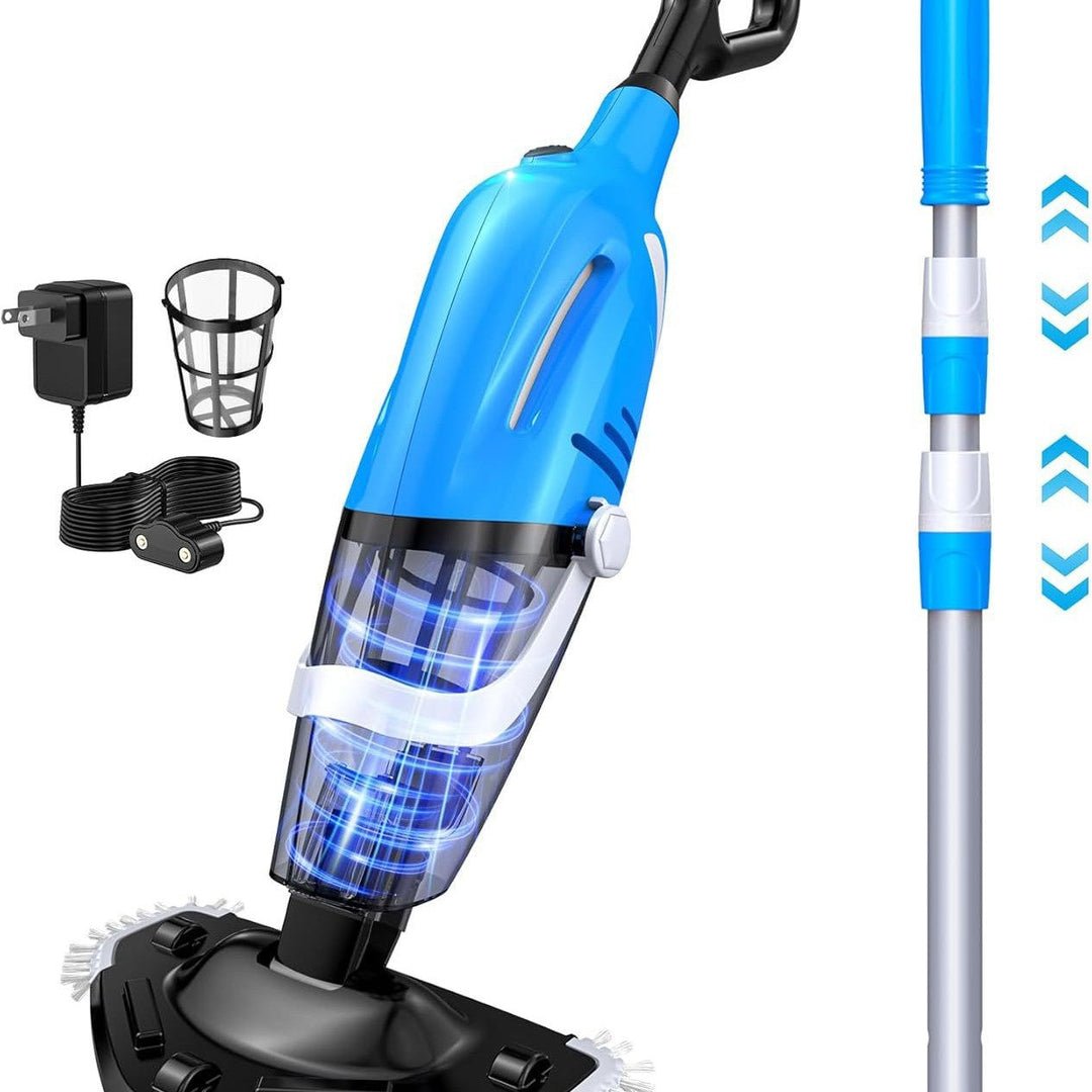 Advanced robotic pool vacuum with cyclonic suction and high debris capacity Kalsten