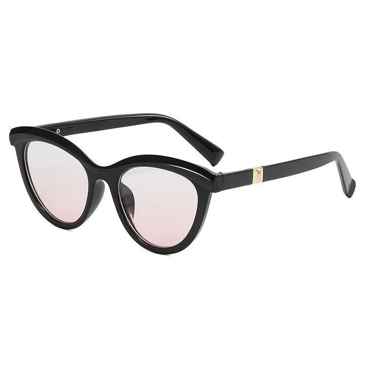 Ladies elegant Cat-Eye sunglasses with stylish metal frame Kalsten