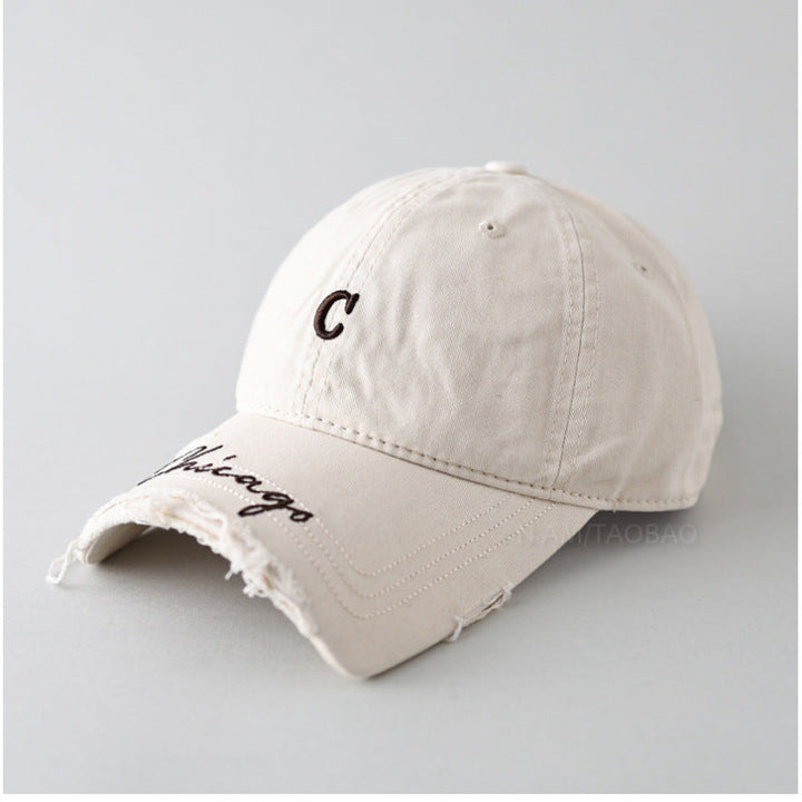 Women's Distressed Cotton Baseball Cap Kalsten 1784083462