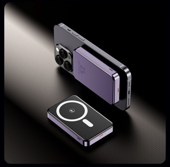 Wearable Wireless Powerbank with Integrated Usb Cables Kalsten