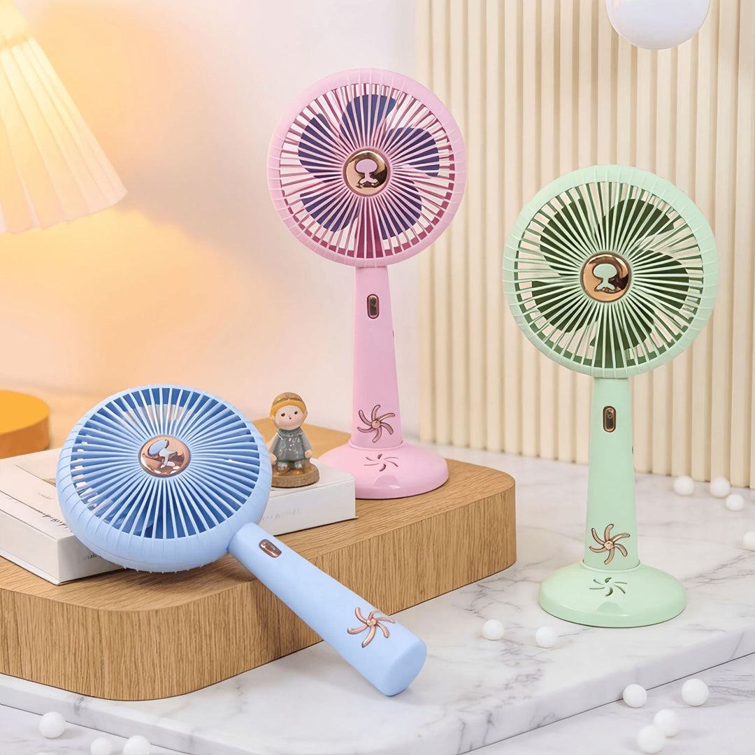 Ladies Portable Table Fan with Innovative Design Kalsten