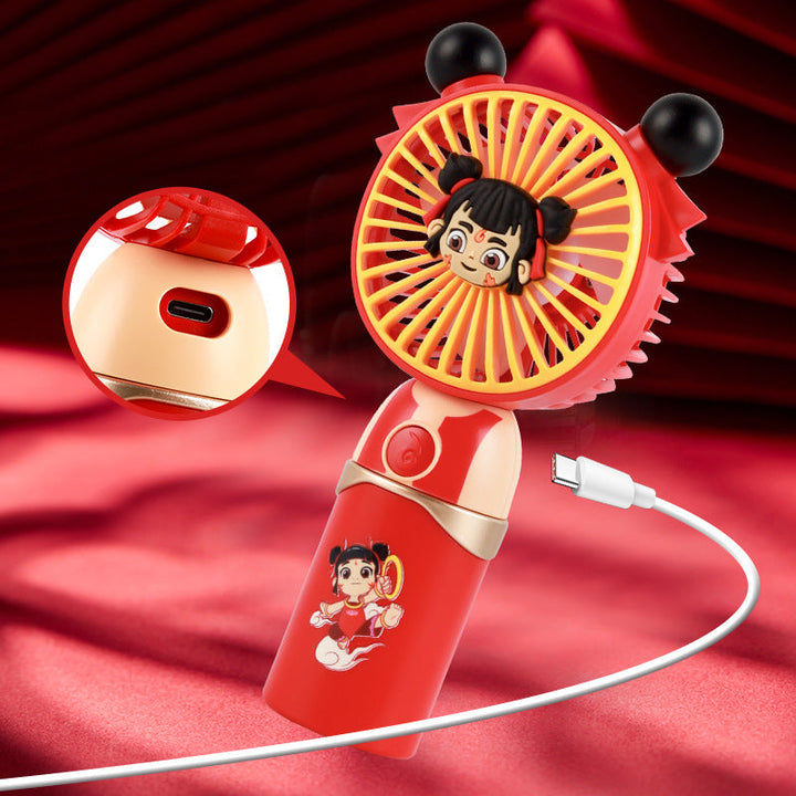 Women's Portable Hand Fan with Innovative Design Kalsten