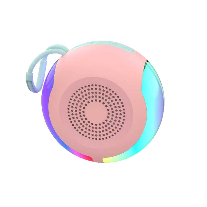 Unisex Portable Bluetooth Speaker with LED Light Effects Kalsten