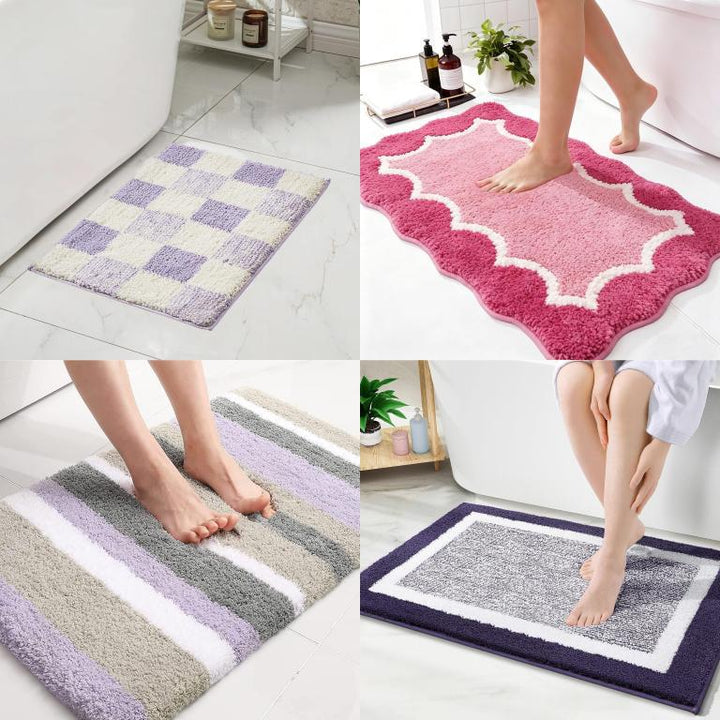 Playful Dog-Themed Bath Mat Kalsten