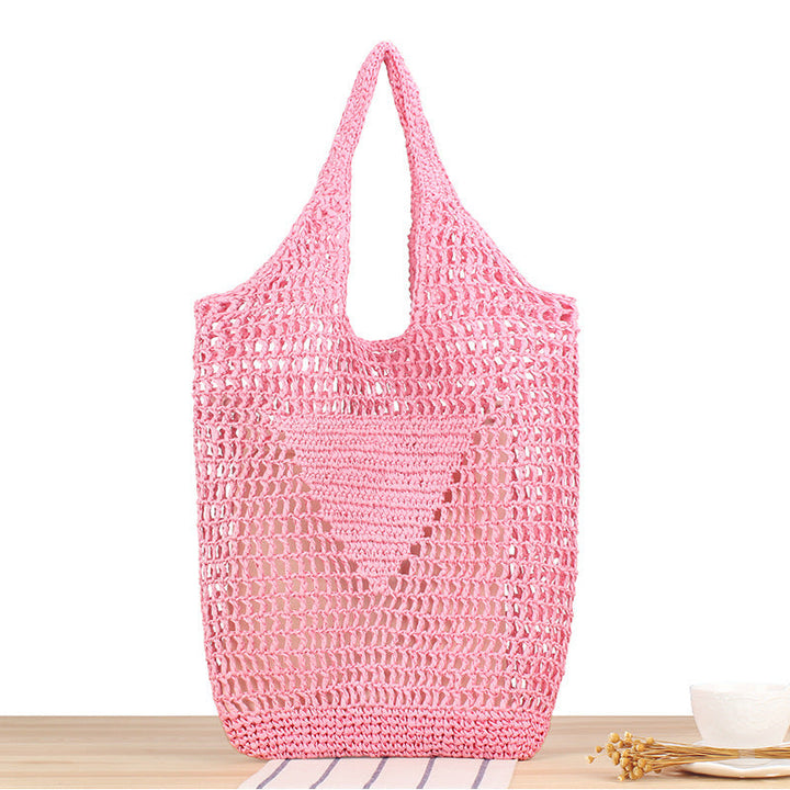 Spacious mesh tote with practical handles Kalsten