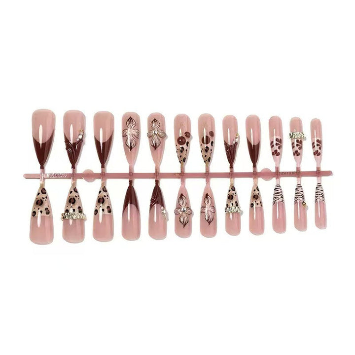 Artistic Decorative Stiletto Press-On Nails Kalsten