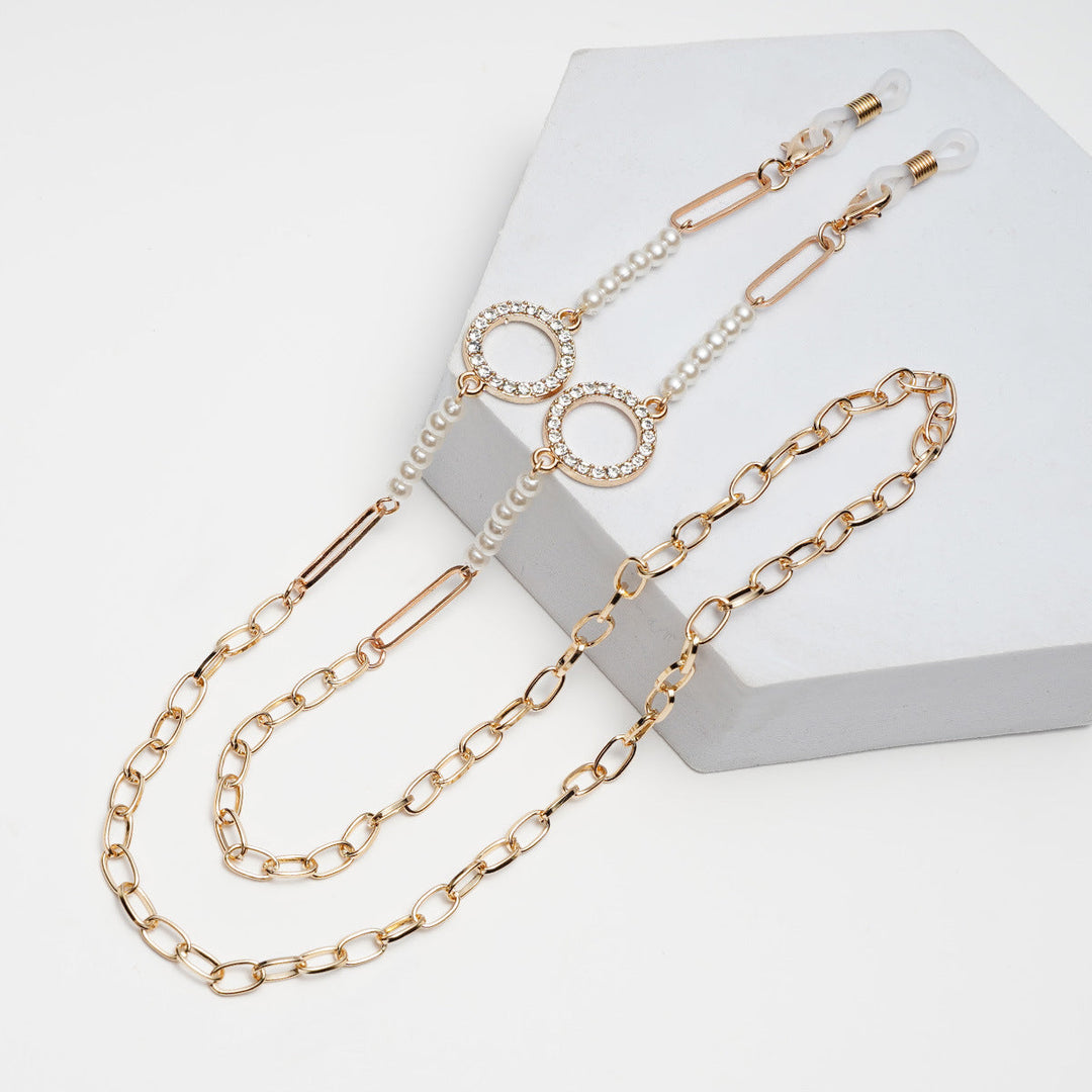 Delicate Layered Eyewear Chain Kalsten