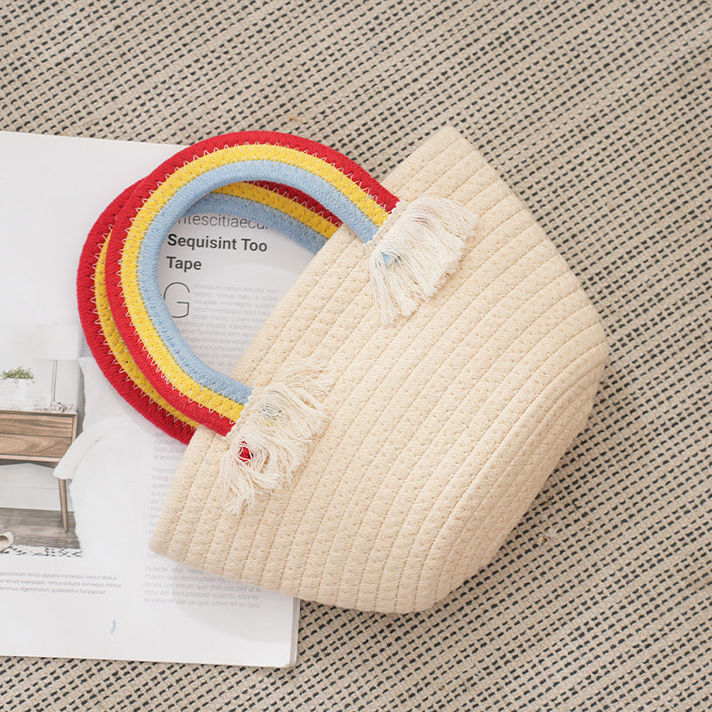 Handwoven shopping basket Acalora