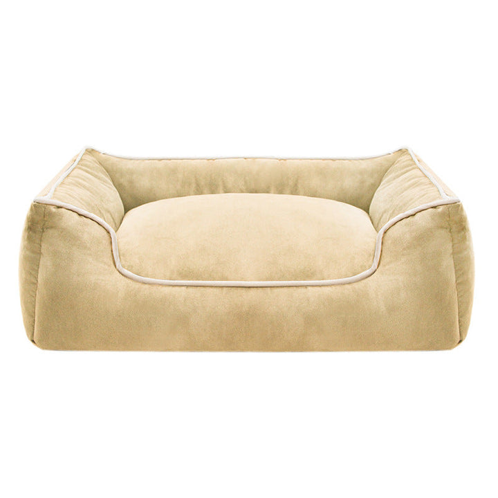 Premium Plush Bolstered Dog Bed