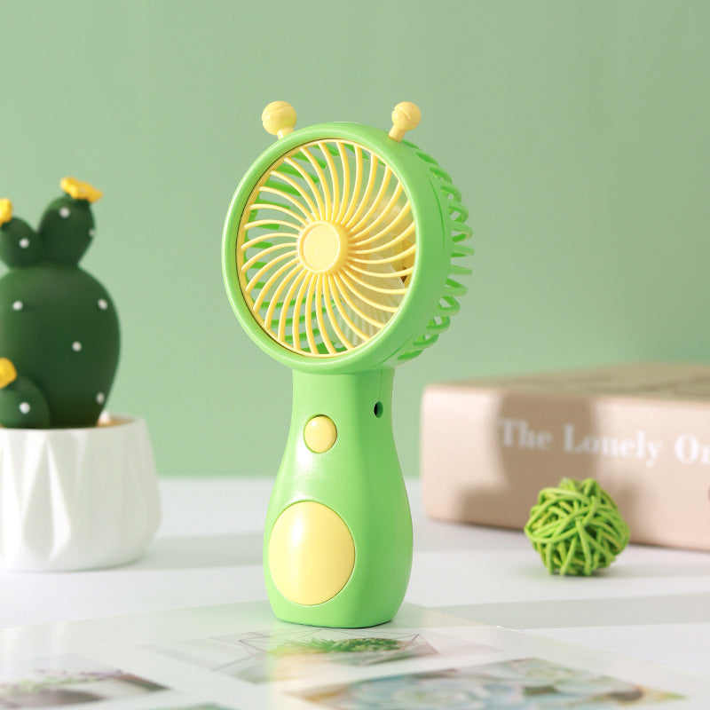 Unisex Mini Snail-Shaped USB Rechargeable Desk Fan Kalsten