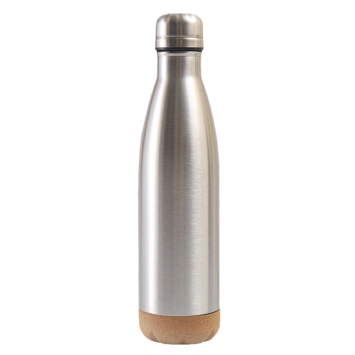 Ladies stylish stainless steel insulated bottle with cork bottom Kalsten
