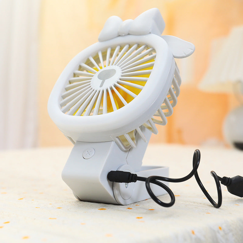 Women's Portable Handheld Fan with Cute Animal Design Kalsten
