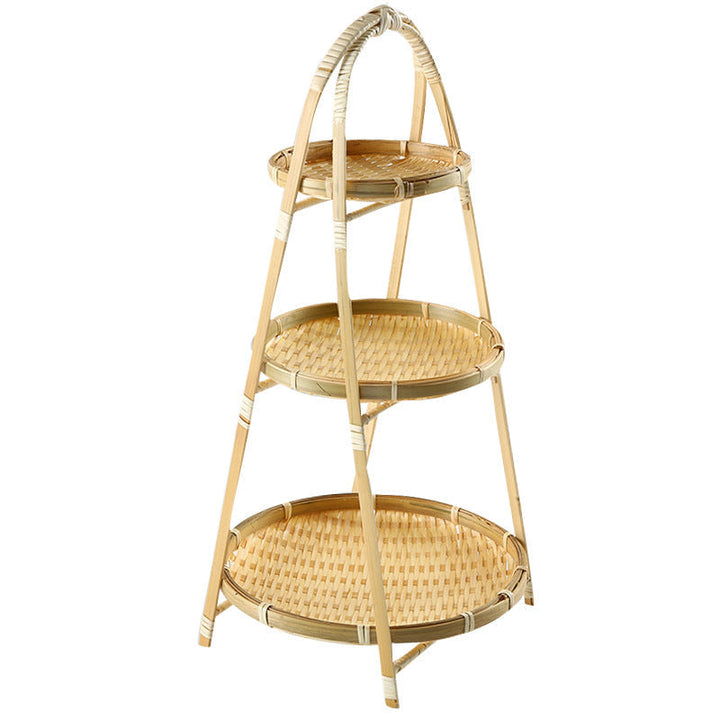Tiered Woven Serving Stand Kalsten