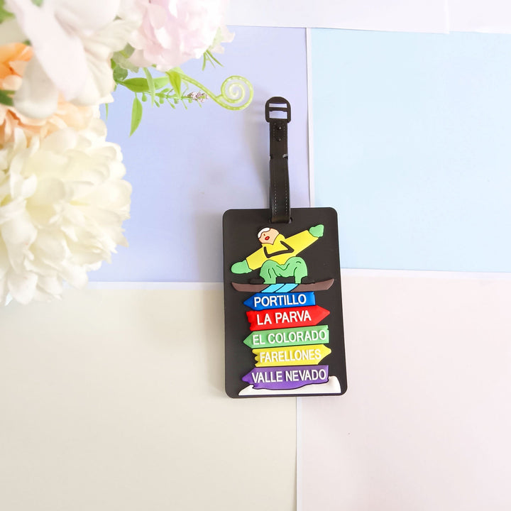 Unisex Luggage Tag with Airplane Design Kalsten