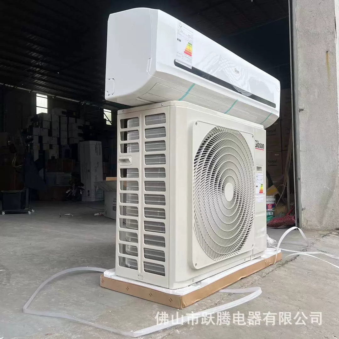Unisex One Size Precision wall-mounted split air conditioning system with large outdoor condenser and corrosion-resistant coils Kalsten