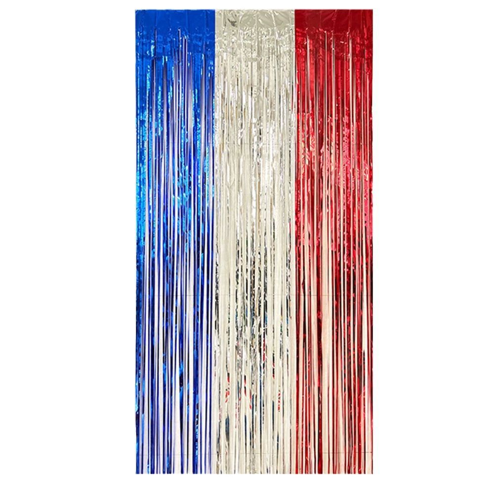 Unisex nano glittering party curtain with star motif as photo background Kalsten