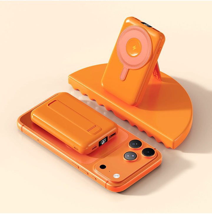 Compact Magnetic Power Bank with Stand Function Kalsten