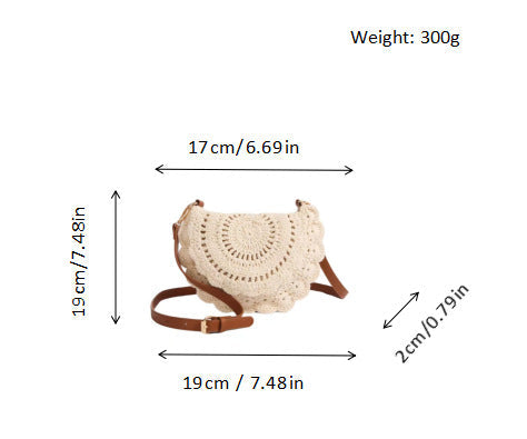 Handmade Crochet Shoulder Bag Kalsten