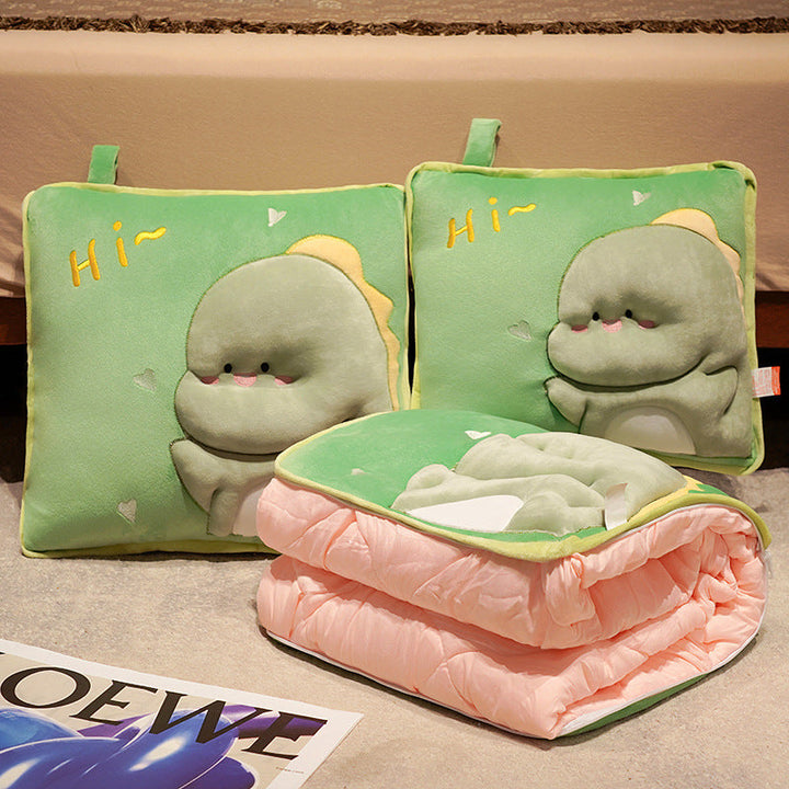 Plush Dog Cushion and Blanket Set Kalsten