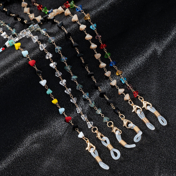 Chic Geometric Beaded Eyewear Holder kalsten