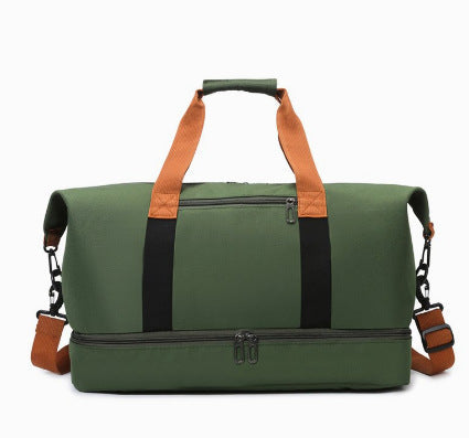 Sporty Travel Bag with Multifunctional Compartments Kalsten