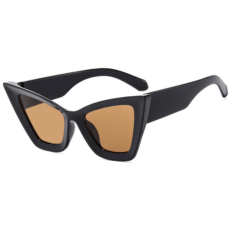 Women's Cat-Eye Sunglasses with Unique Wave Frame Kalsten