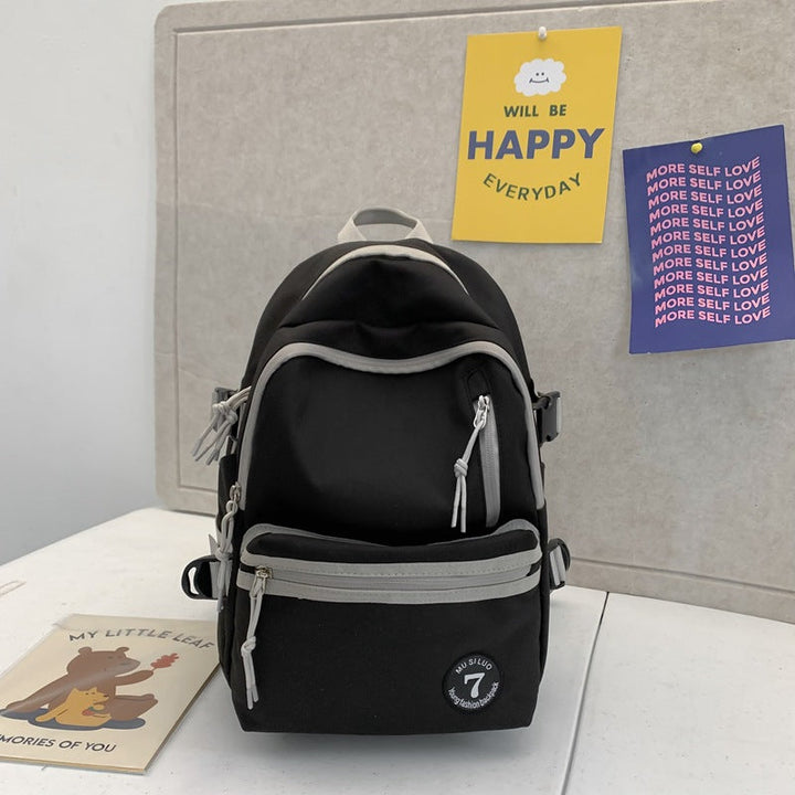 Lightweight Multi-Compartment Casual School Backpack