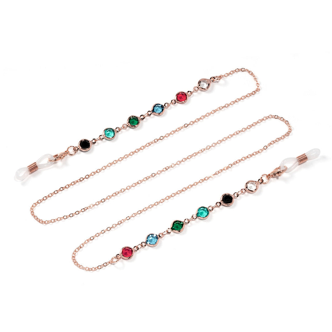 Decorative Crystal Eyewear Chain Kalsten