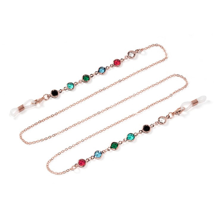 Decorative Crystal Eyewear Chain Kalsten