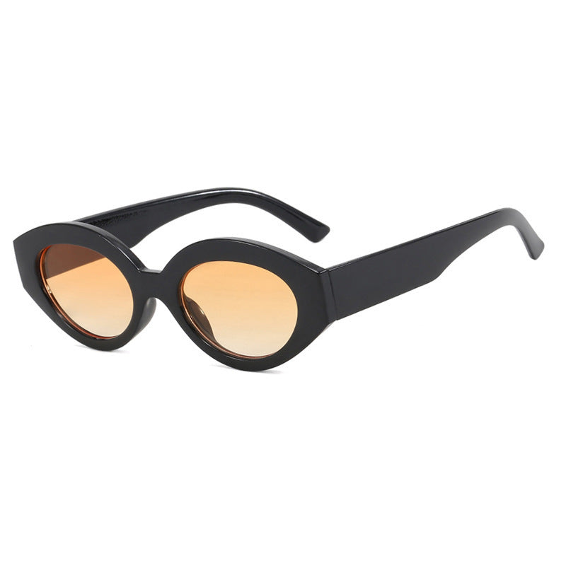 Ladies trendy cat-eye sunglasses with animal print Kalsten