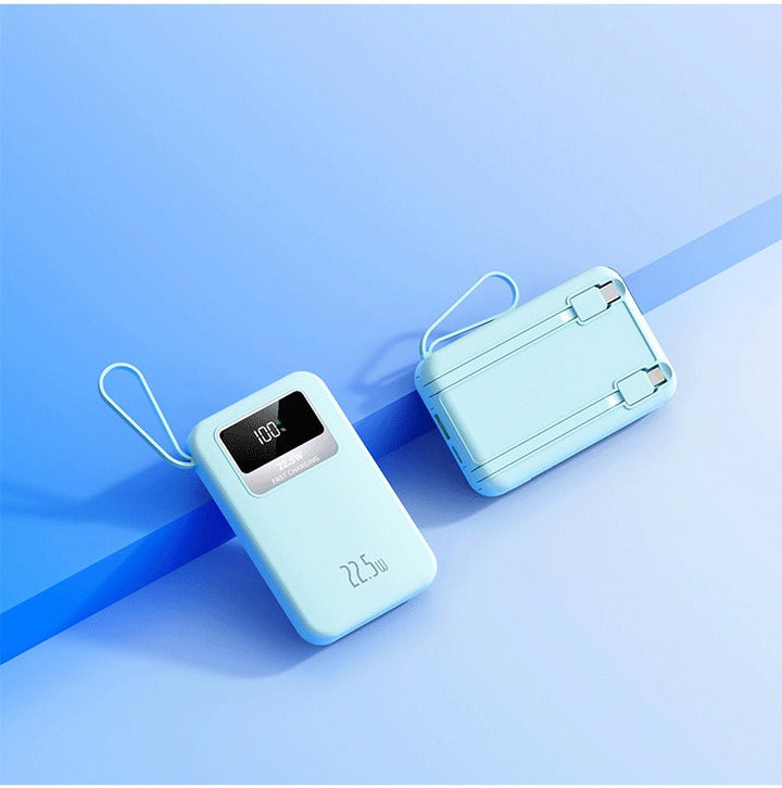 Portable power bank with digital display and intelligent 22.5W fast charging function Kalsten
