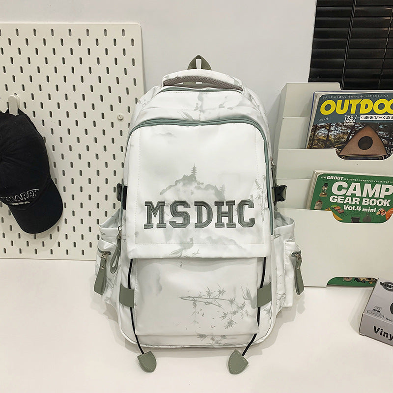Artistic Design Urban School Backpack