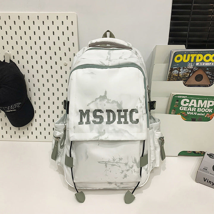 Artistic Design Urban School Backpack