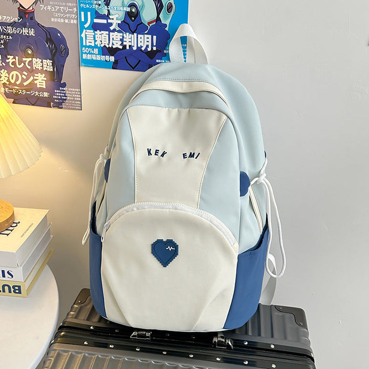Multi-Pocket Lightweight School Backpack
