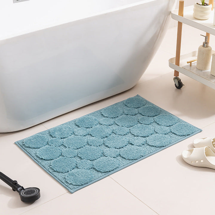 Plush Bathroom Rug Kalsten