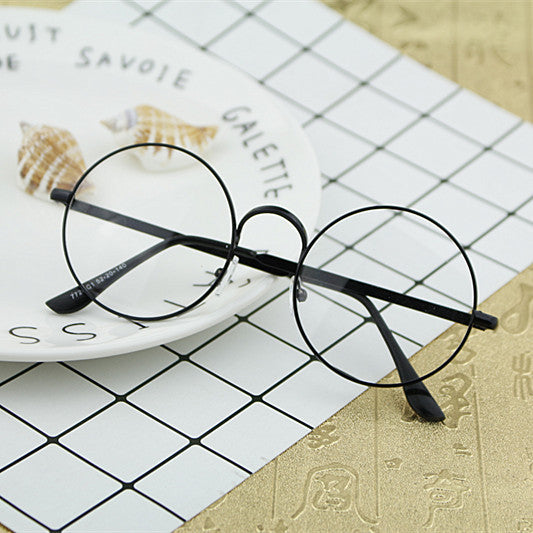 Women Round Glasses with Filigree Metal Frame Kalsten