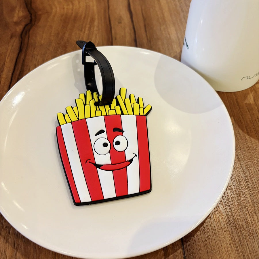 Novelty French Fries Luggage Tag Kalsten