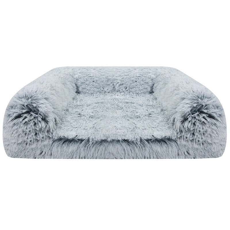 Luxurious Plush Dog Bed
