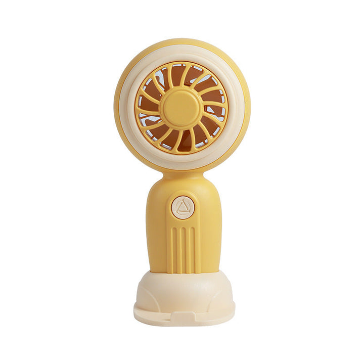 Ladies portable hand fan with ergonomic grip and variable speed control Kalsten