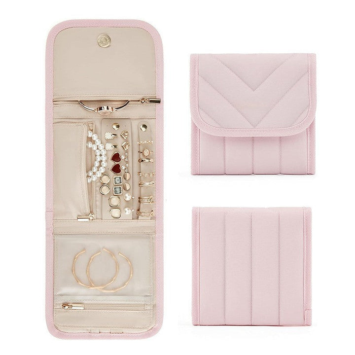 Jewelry organizer with versatile compartment layout Kalsten
