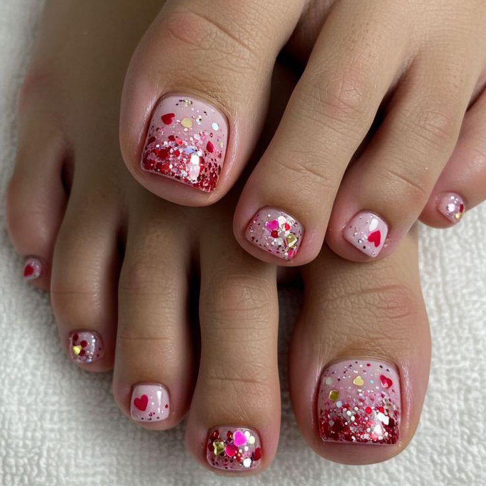 Artificial nails for elegant foot care Acalora