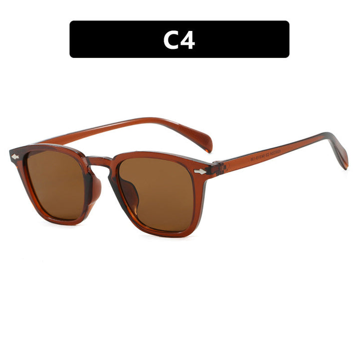 Women’s modern square sunglasses with mirrored UV protection Kalsten