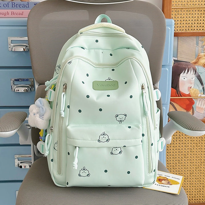 Cute Character-Themed School Backpack